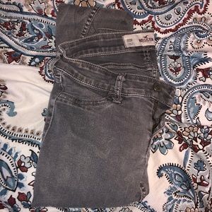 Gray Hollister Skinny Jeans